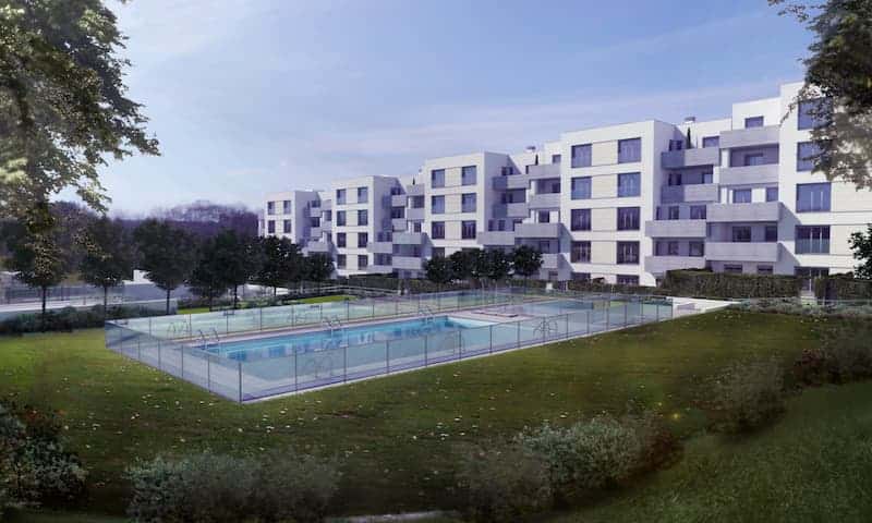 Mudanzas en zonas residenciales nuevas